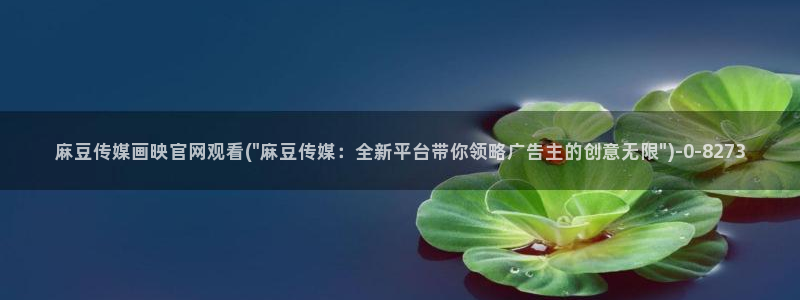 麻豆榜单标题：麻豆传媒画映官网观看(\