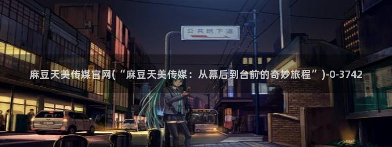 麻豆视频花絮