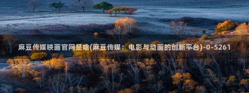 麻豆视频封面